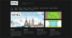Desktop Screenshot of oralfixationshow.com